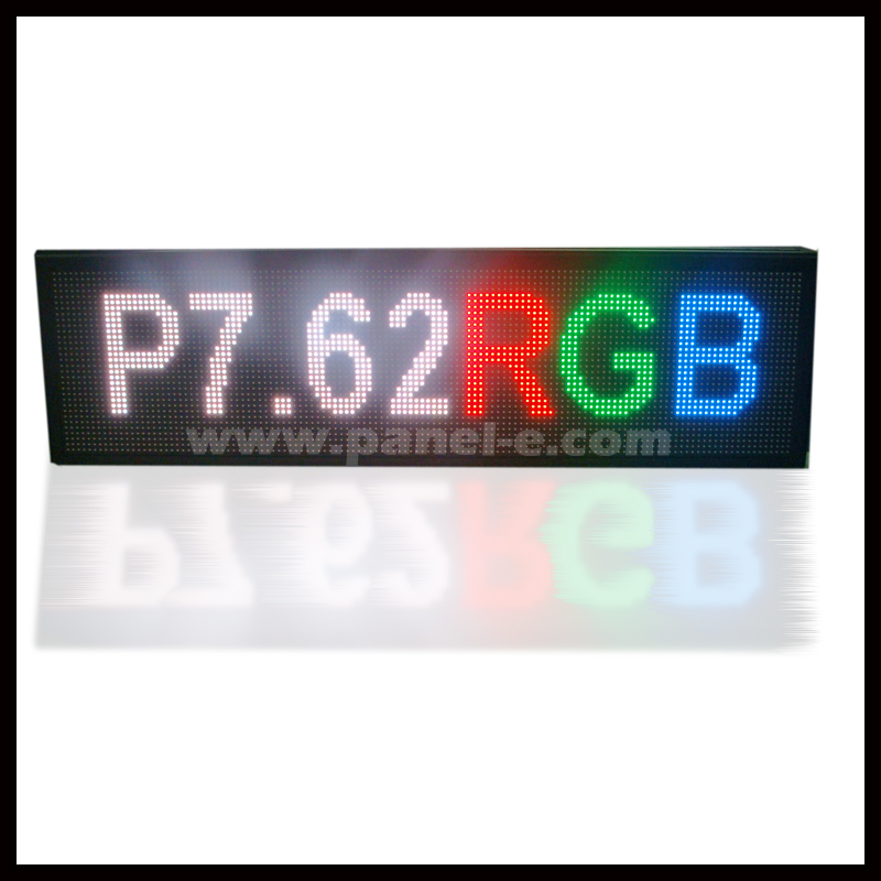 P7.62 indoor RGB full color led display board 