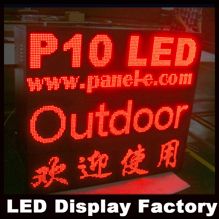 Advertising P10 Pitch 10mm outdoor led screens 