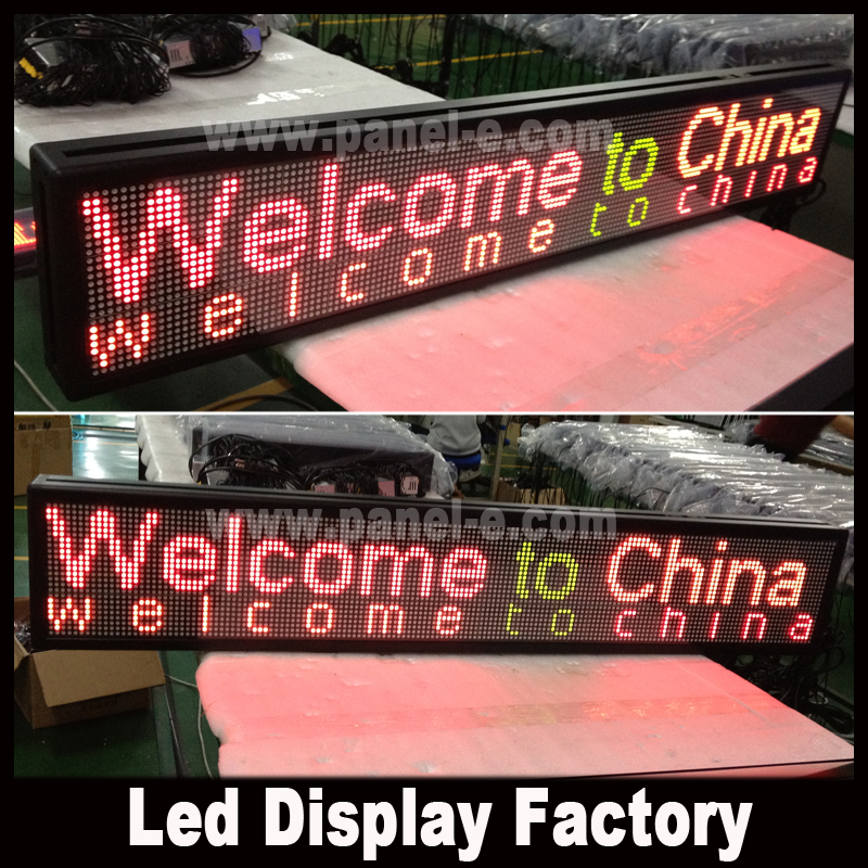  Indoor three color Led Sign 