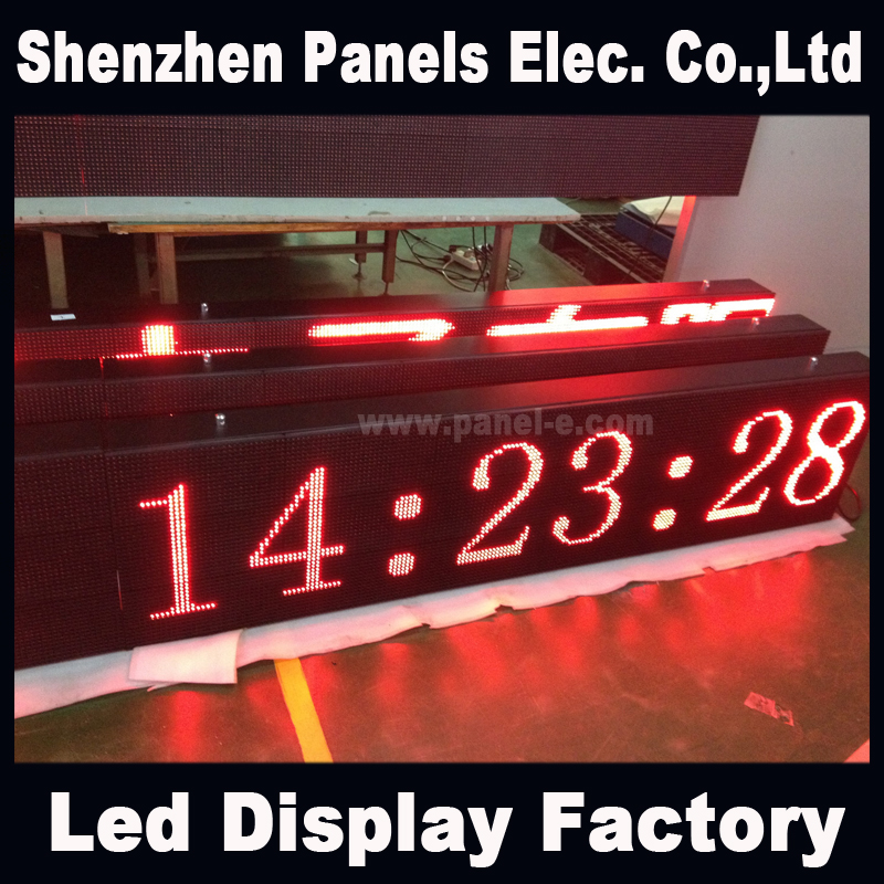 P10 Red advertising led display screen 