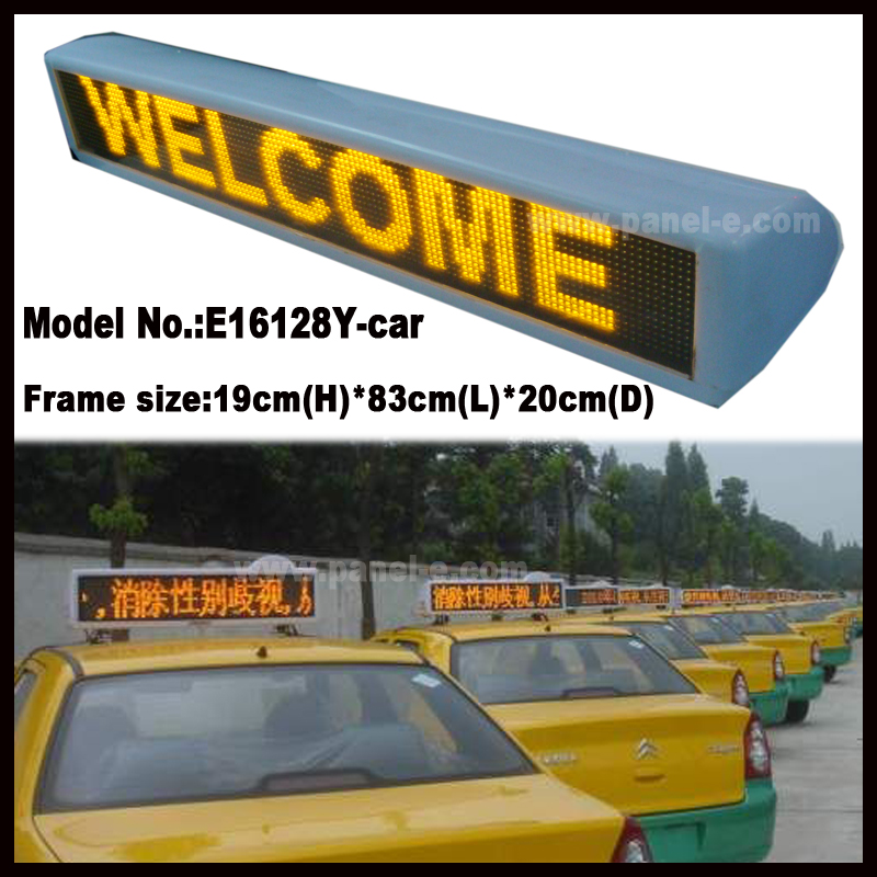 P6 LED Taxi Roof Sign 