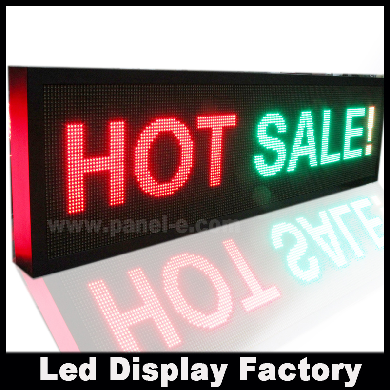 RG P10 outdoor led scrolling signs