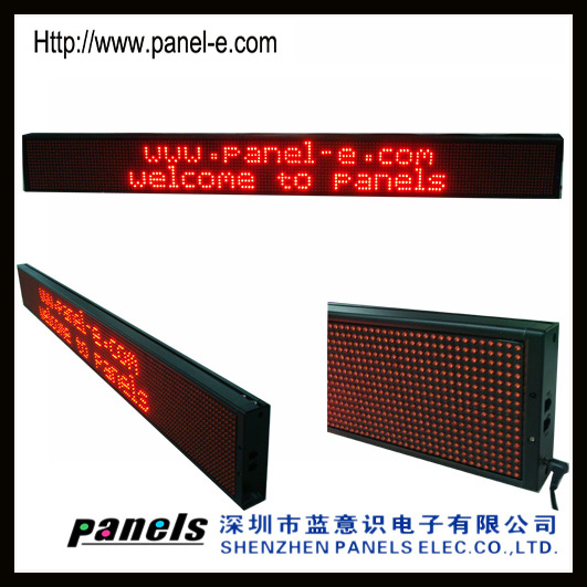 semi-outdoor P7.62 led moving display 